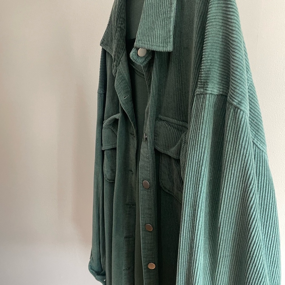 PRETTY LITTLE THING Corduroy Sweater Jacket